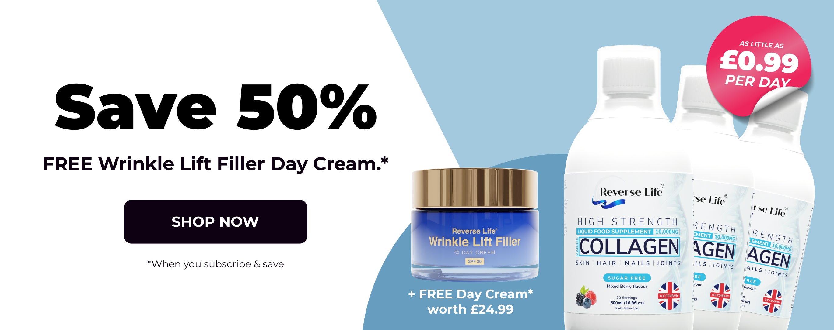 Free SPF Wrinkle Lift Filler Day Cream