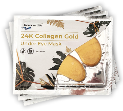 3x 24k Collagen Gold Under Eye Masks