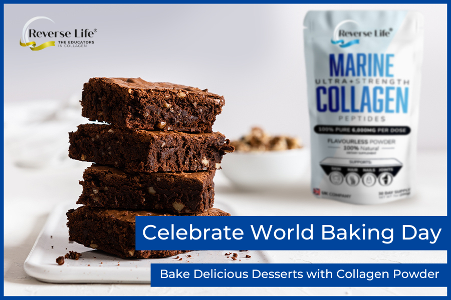 Bake Delicious Desserts with Collagen Powder to Celebrate World Baking Day