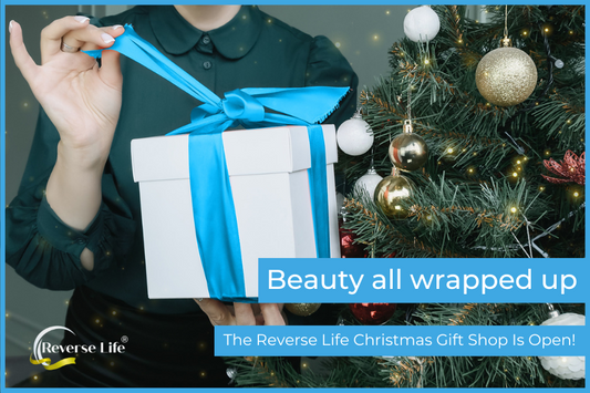 Beauty all wrapped up! The Reverse Life Christmas Gift Shop Is Now Open!