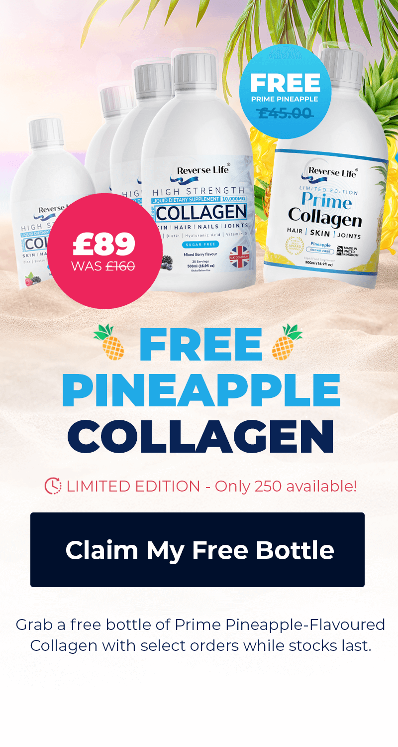 Free pineapple collagen. Grab a free bottle of Prime Pineapple-Flavoured Collagen with select orders while stocks last.