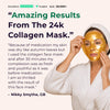 3x 24K Collagen Gold Face Masks