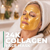 3x 24K Collagen Gold Face Masks