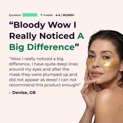 3x 24K Collagen Gold Under Eye Masks