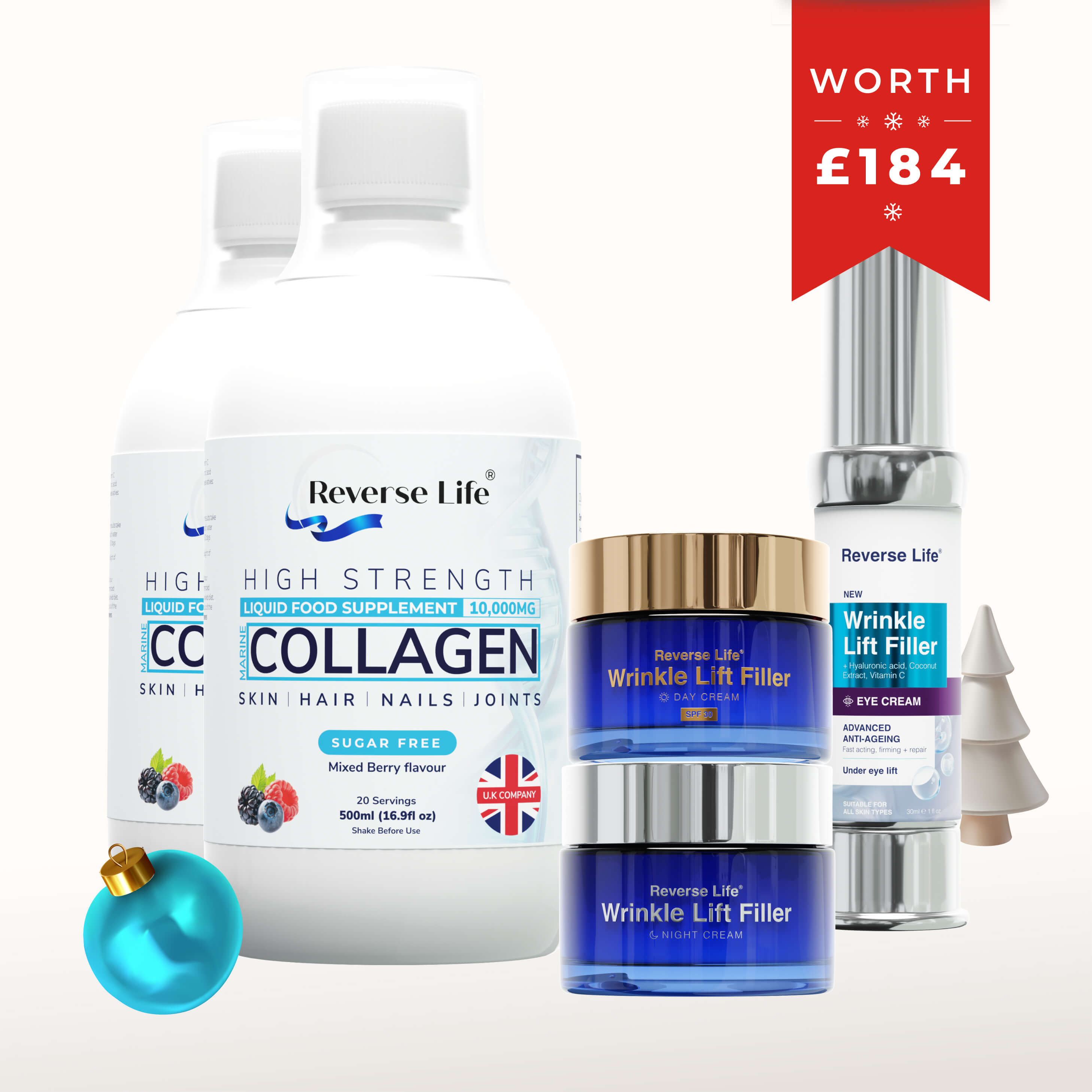 Premium Collagen Skincare Gift Set