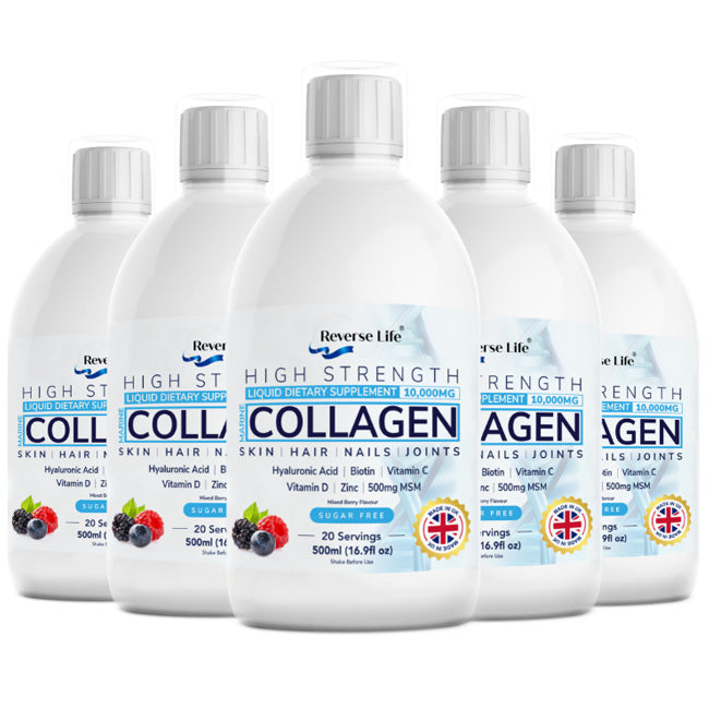 Marine Collagen Subscription 5 Bottles delivered every 100 days
