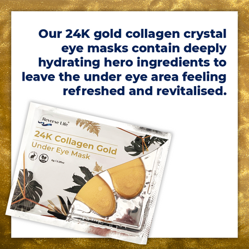 3x 24K Collagen Gold Under Eye Masks