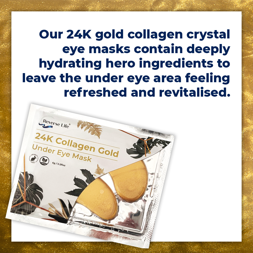 24k Collagen Gold Under Eye Masks