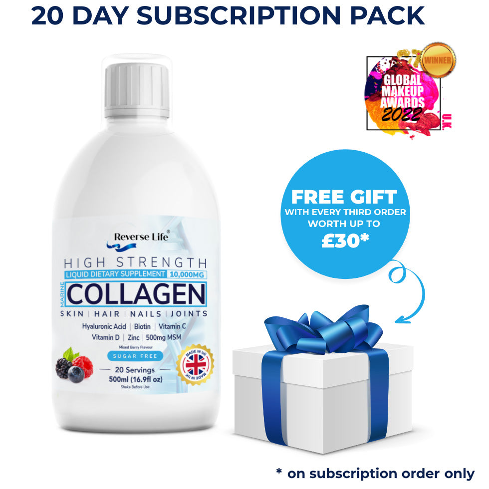 Marine Collagen Subscription 1 Bottle delivered every 20 days